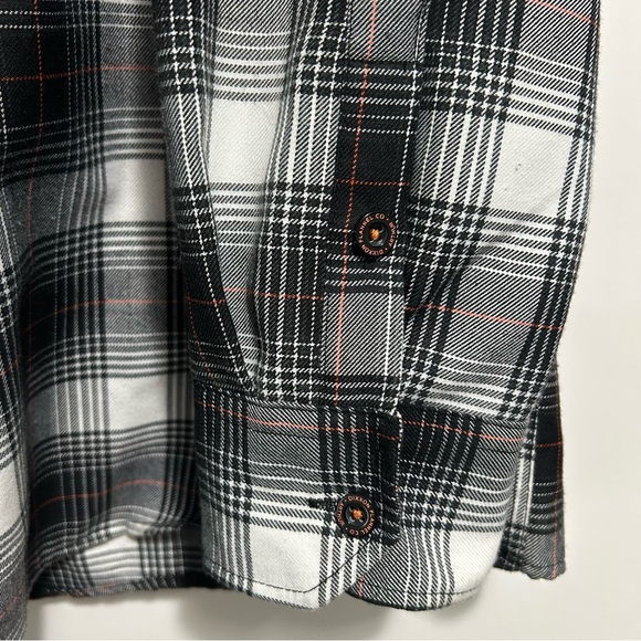 Dixxon ARTHUR Men’s 3X Plaid Long Sleeve Button Up Halloween Fall Flannel Shirt - Picture 3 of 13